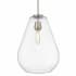 Z-Lite Ayra 12" Wide Pendant Brushed Nickel