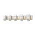 Z-Lite Beckett 5 Light 42" Wide Bathroom Vanity Light Brushed Nickel