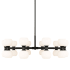 Z-Lite Artemis 20 Light 42" Wide Chandelier Matte Black