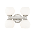 Z-Lite Artemis 4 Light 11" Wide Vanity Light Brushed Nickel