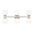 Z-Lite Artemis 6 Light 11" Wide Vanity Light Brushed Nickel
