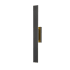 Z-Lite Stylet 36" Tall Marine Grade Outdoor Wall Sconce with Shade Sand Black