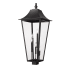 Z-Lite Gannon 5 Light 39" Tall Marine Grade Post Light Black