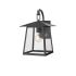 Z-Lite Rainer 15" Tall Marine Grade Outdoor Wall Sconce Black