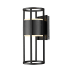 Z-Lite Luca 2 Light 18" Tall Marine Grade LED Wall Sconce Black