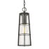 Z-Lite Helix 17-1/4" Tall Outdoor Mini Pendant Black