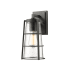 Z-Lite Helix 13" Tall Outdoor Wall Sconce Black