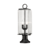 Z-Lite Sana 2 Light 22" Tall Outdoor Single Head Post Light Black