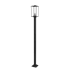 Z-Lite Sheridan 116" Tall Outdoor Single Head Post Light Black