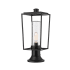 Z-Lite Sheridan 20" Tall Outdoor Single Head Post Light Black