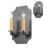 Z-Lite Zander 2 Light 13" Wide Wall Sconce Bronze
