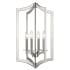 Z-Lite Zander 4 Light 14-13/16" Wide Pendant Brushed Nickel