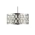 Z-Lite Dealey 5 Light 20" Wide Crystal Pendant Chrome