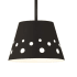 Z-Lite Katie 12" Wide Pendant Matte Black