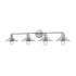 Z-Lite Casa 4 Light 36-1/2" Wide Bathroom Vanity Light Brushed Nickel