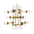 Z-Lite Calliope 42" Wide 20 Light Chandelier Foundry Brass