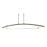 Z-Lite Arc 44" Wide LED Linear Chandelier Chrome