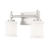 Z-Lite Cadoc 2 Light 15" Wide Vanity Light Brushed Nickel
