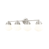 Z-Lite Vaughn 4 Light 32" Wide Vanity Light Brushed Nickel