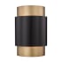 Z-Lite Harlech 2 Light Wall Sconce Bronze / Rubbed Brass