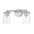Z-Lite Thayer 2 Light 16" Wide Vanity Light Brushed Nickel