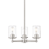 Z-Lite Thayer 3 Light 19" Wide Chandelier Brushed Nickel