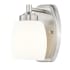 Z-Lite Kendrick 8" Tall Bathroom Sconce Brushed Nickel