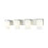 Z-Lite Burk 4 Light 30" Wide Vanity Light Brushed Nickel