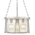 Z-Lite Cape Harbor Pendant 3 Light 18" Wide Pendant Brushed Nickel