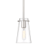 Z-Lite Kira 5" Wide Mini Pendant Brushed Nickel