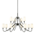 Z-Lite Gianna 12 Light 61" Wide Chandelier Matte Black