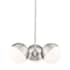 Z-Lite Realm Sphere 3 Light 18" Wide Chandelier Brushed Nickel