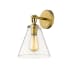 Z-Lite Harper 12" Tall Wall Sconce Rubbed Brass