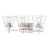 Z-Lite Lauren 3 Light 22" Wide Vanity Light Brushed Nickel