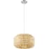 459-20 in Brushed Nickel / Natural with Light On
