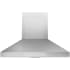 Zephyr 200 - 750 CFM 54 Inch Wide Island Range Hood Airflow Control Technology™ Stainless Steel