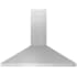 Zephyr Brisas 290 - 600 CFM 36 Inch Wide Wall Mounted Range Hood with LumiLight LED Lighting Stainless Steel