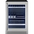 Zephyr Presrv 24 Inch Wide 83 Can Capacity Energy Star Certified Beverage Cooler with Active Cooling Technology and Magnetic Kickplate Stainless Steel