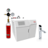 Zip Water HydroTap Classic Plus 1.8 GPM Boiling, Chilled, and Sparkling Water Dispenser Kit - Includes 120V Command Center with Two CO2 Cylinders and Regulator Brushed Chrome