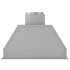 ZLINE 120 - 400 CFM 28 Inch Wide Range Hood Insert with Baffle Filters and LED Lights Stainless Steel