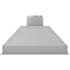 ZLINE 280 - 700 CFM 34 Inch Wide Outdoor Range Hood Insert with LED Lights and 304 Grade Stainless Steel Stainless Steel