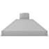 ZLINE 280 - 700 CFM 40 Inch Wide Outdoor Range Hood Insert with 304 Grade Stainless Steel and LED Lights Stainless Steel