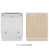 ZLINE 24 Inch Wide 16 Place Setting Built-In Panel Ready Top Control Dishwasher with DuraWash Technology Polished Gold