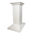 ZLINE 120 - 400 CFM 36 Inch Wide Island Range Hood with Baffle Filters and Convertible Ventilation Wood / Cottage White
