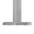 ZLINE 120 - 400 CFM 48 Inch Wide Island Range Hood with Convertible Ventilation Stainless Steel