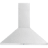 ZLINE 120 - 400 CFM 36 Inch Wide Wall Mounted Range Hood with Push Button Controls and Convertible Ventilation Stainless Steel