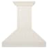 ZLINE 120 - 400 CFM 36 Inch Wide Wall Mounted Range Hood with LED Lights and 4 Speeds Wood / Cottage White