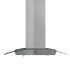 ZLINE 120 - 400 CFM 36 Inch Wide Wall Mounted Range Hood with LED Lights and Convertible Ventilation Stainless Steel