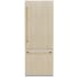 ZLINE Autograph Edition 30 Inch Wide 16.1 Cu. Ft. Energy Star Certified Panel Ready Bottom Freezer Refrigerator with Polished Gold Handles Panel Ready / Polished Gold
