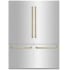 ZLINE Autograph Edition 60 Inch Wide 32.2 Cu. Ft. Energy Star Certified Four Door / French Door Refrigerator with Internal Water and Ice Maker Stainless Steel / Champagne Bronze